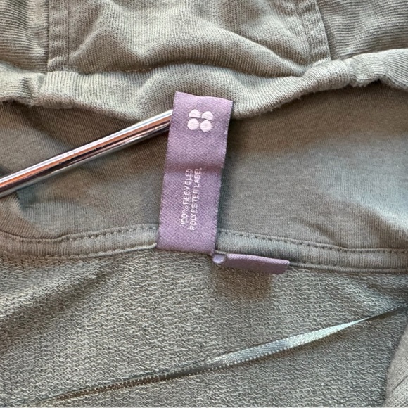 Sweaty Betty Green Hooded Pullover Sweatshirt | Size M - Picture 12 of 15